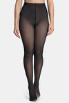 Zivame Dual Tone Pantyhose - Skin Black — thumbnail 1